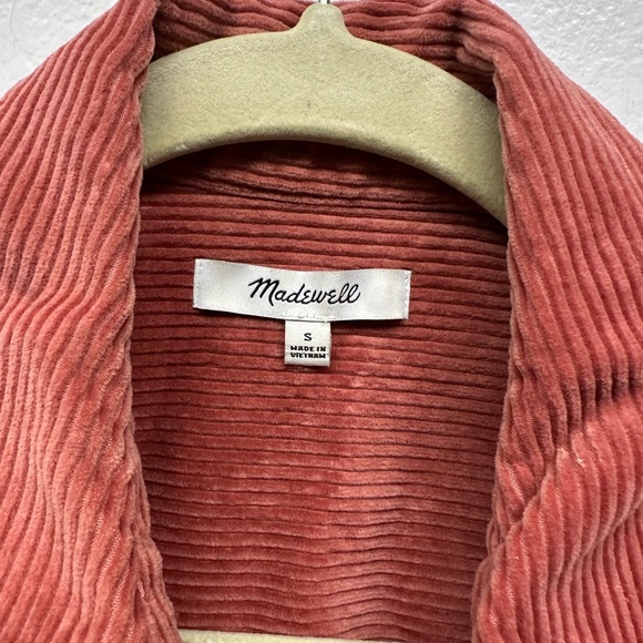 ✨ Madewell Corduroy Button-Down Shirt Jacket (Do Well Collection) – Size Small - Picture 6 of 12